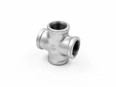 Svart formbart järn hona lika kors